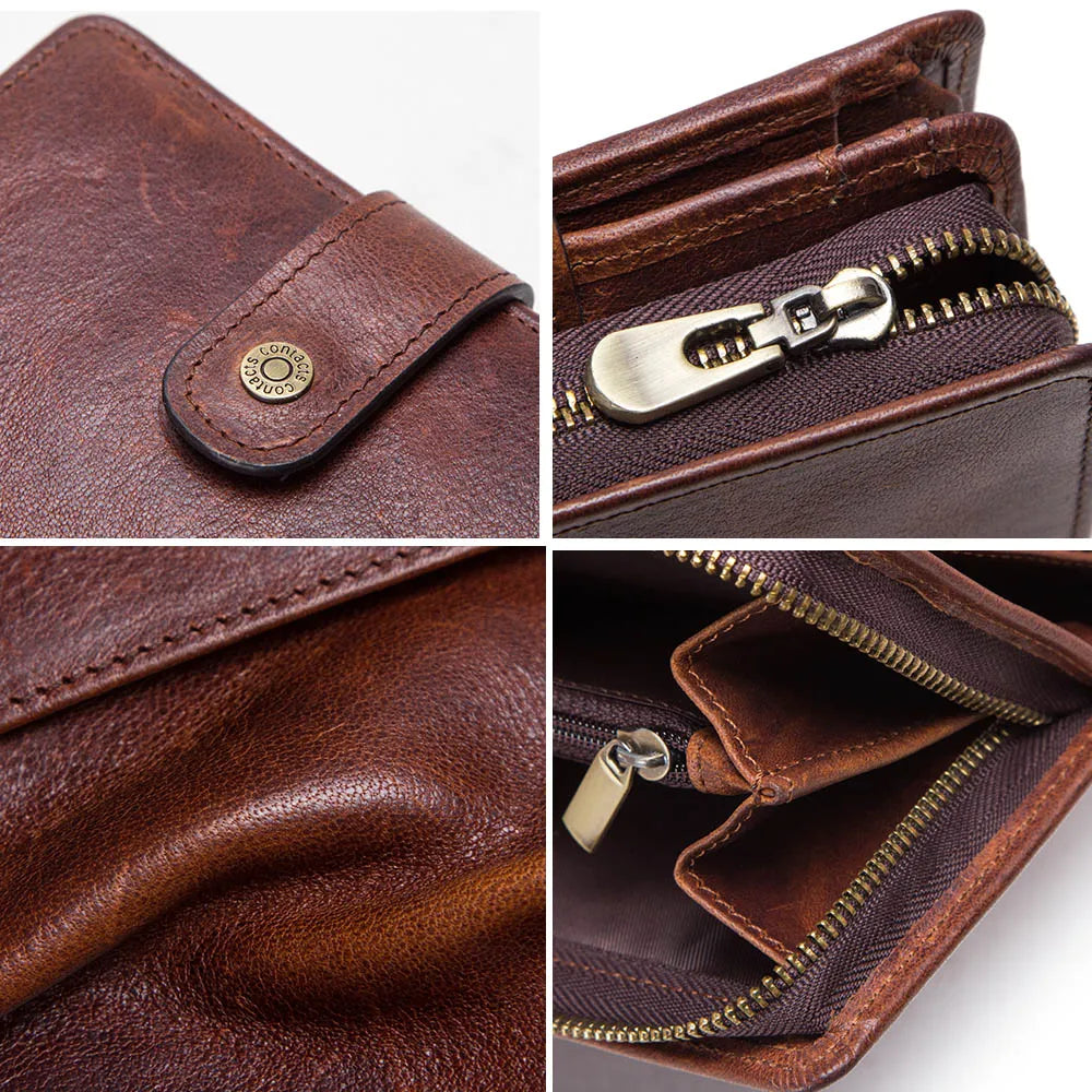 Forge Vintage RFID Leather Wallet