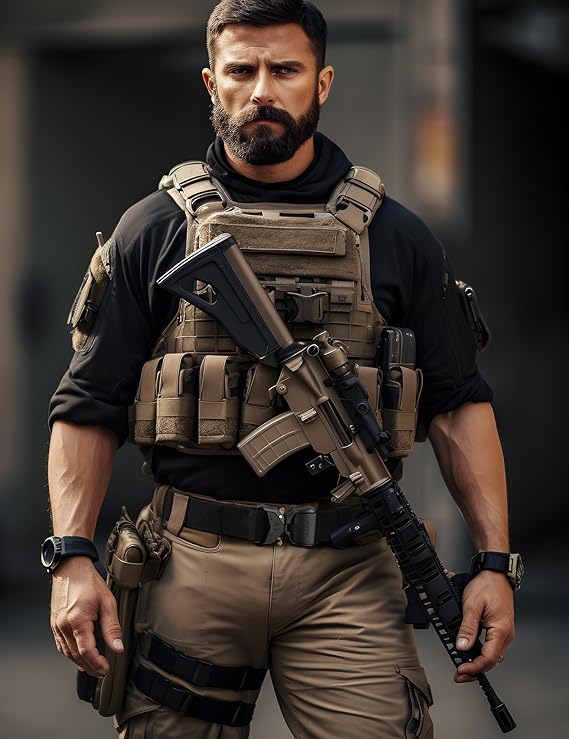 Military Tactical Quick Release Belt