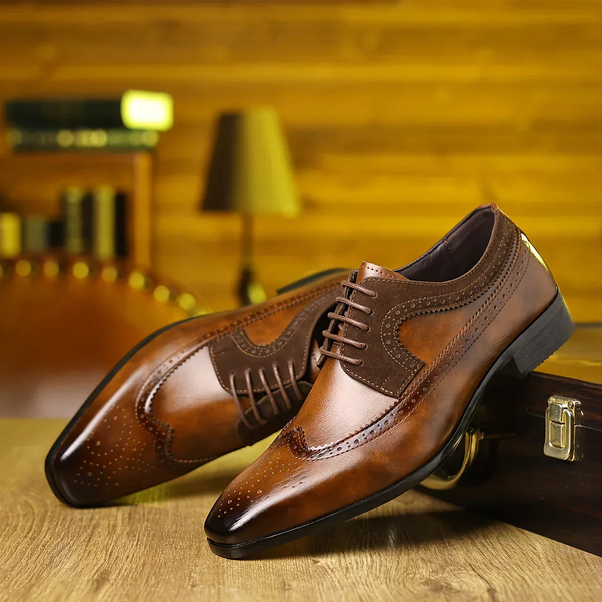 Forge Wingtip Oxford Shoes