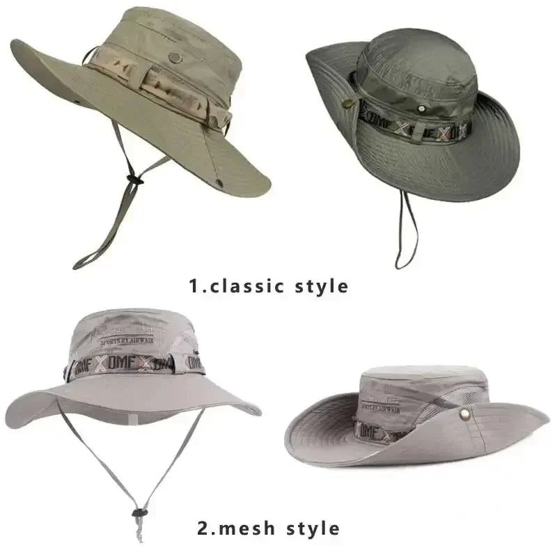 Tactical Sun Hat for Hiking & Camping