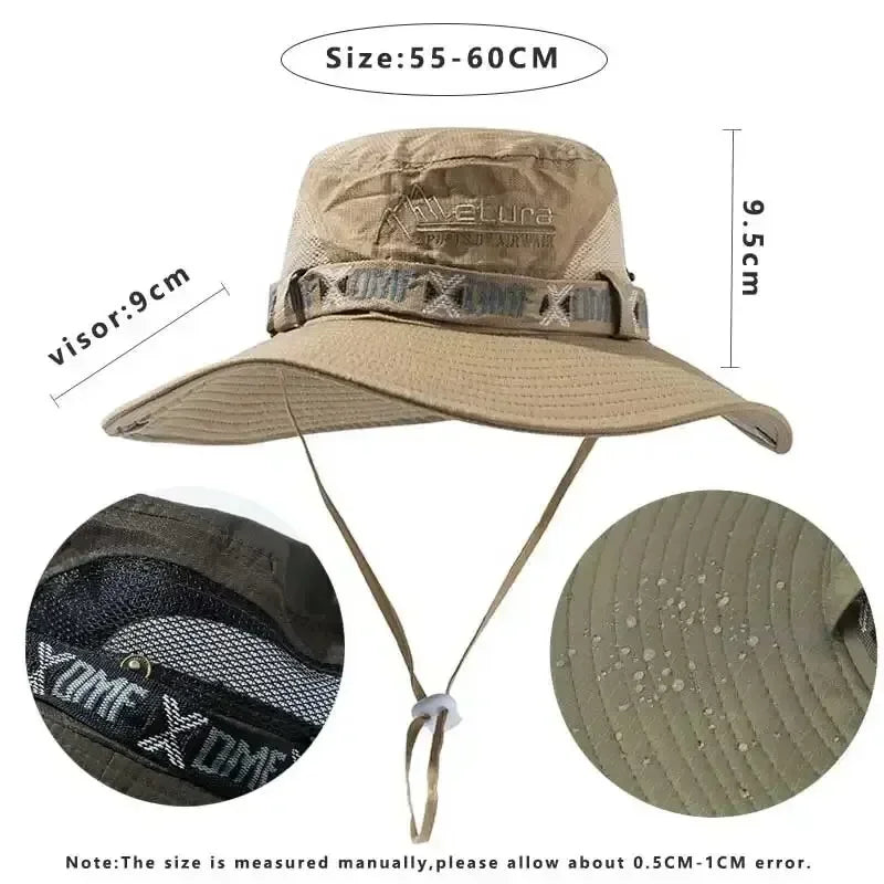 Tactical Sun Hat for Hiking & Camping