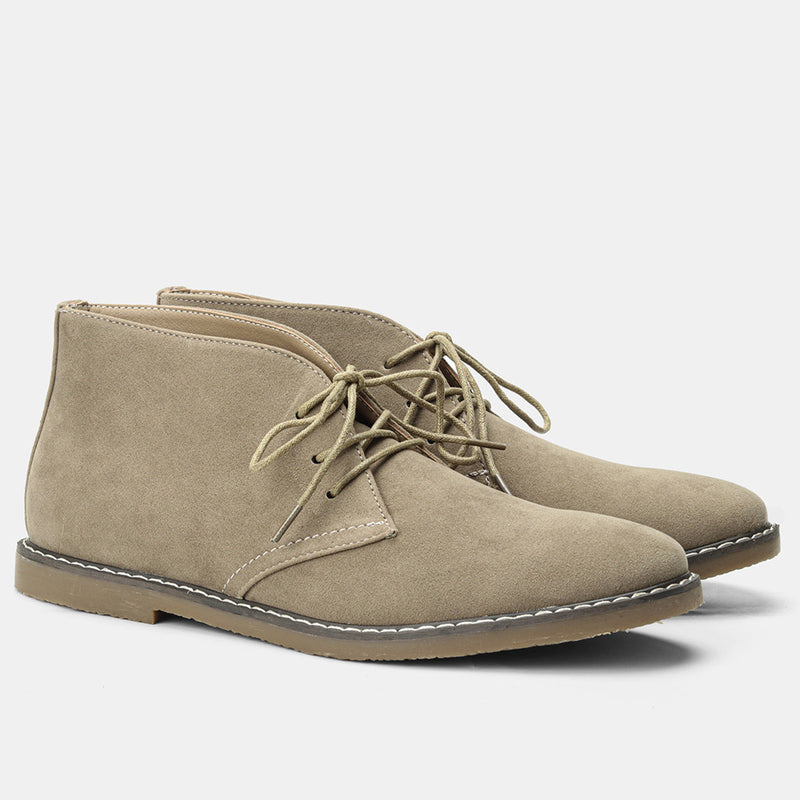 Vintage Suede Desert Boots for Men