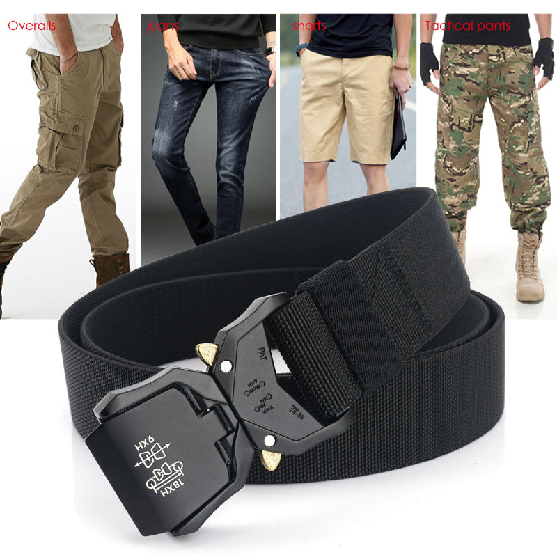 Military Tactical Quick Release Belt