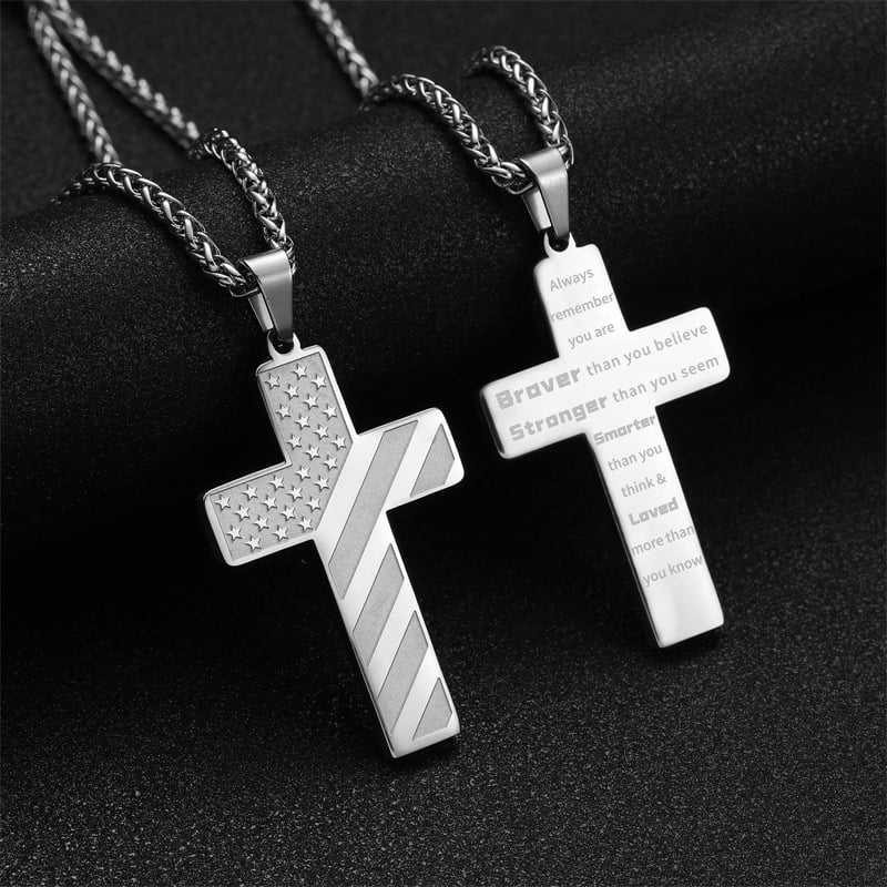 Forgeman Valor Cross Necklace – Double Pack Offer (Buy 1 Get 2)