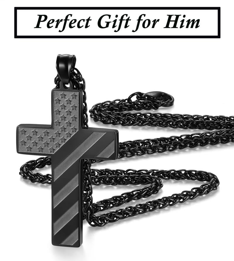 Forgeman Valor Cross Necklace – Double Pack Offer (Buy 1 Get 2)