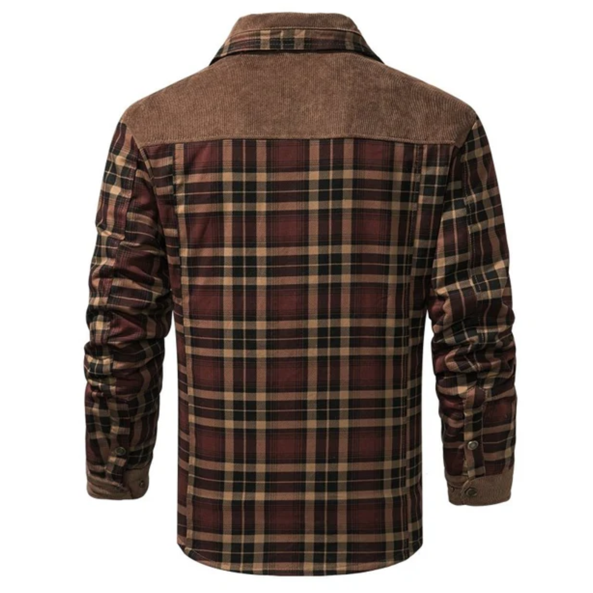 Mixed-Panel Work Jacket