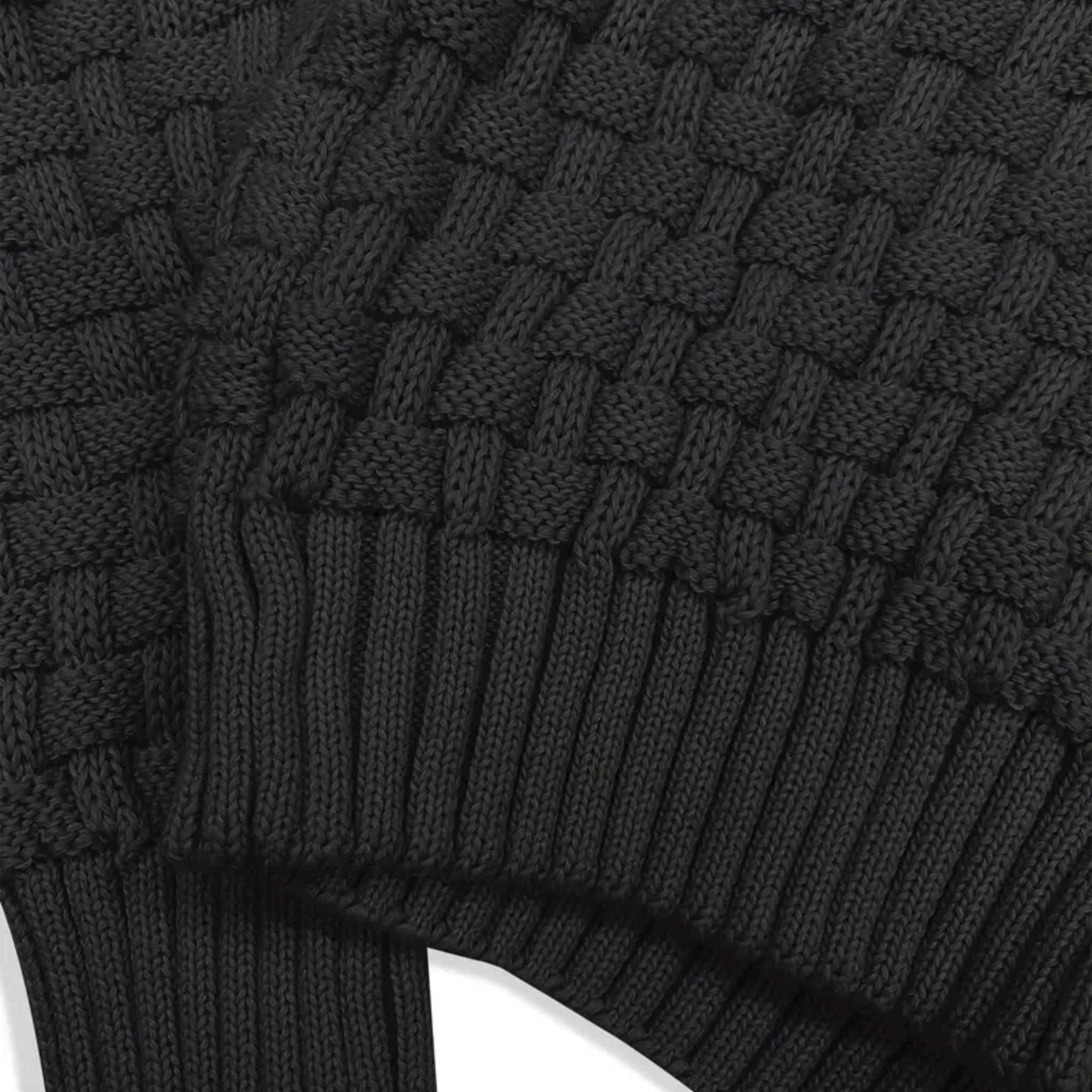 Arden Cable Turtleneck Sweater