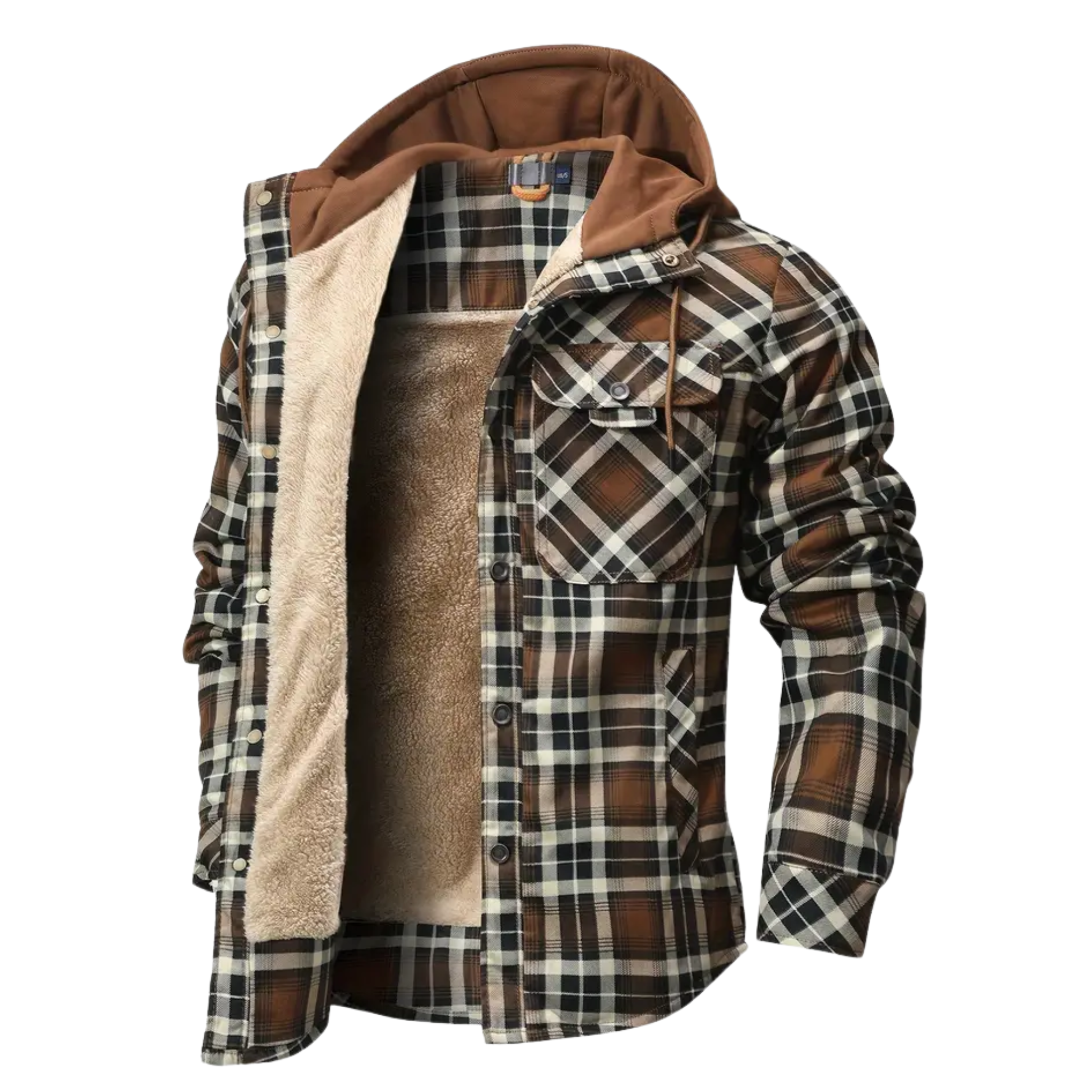 Ironwood Hooded Flannel Jacket