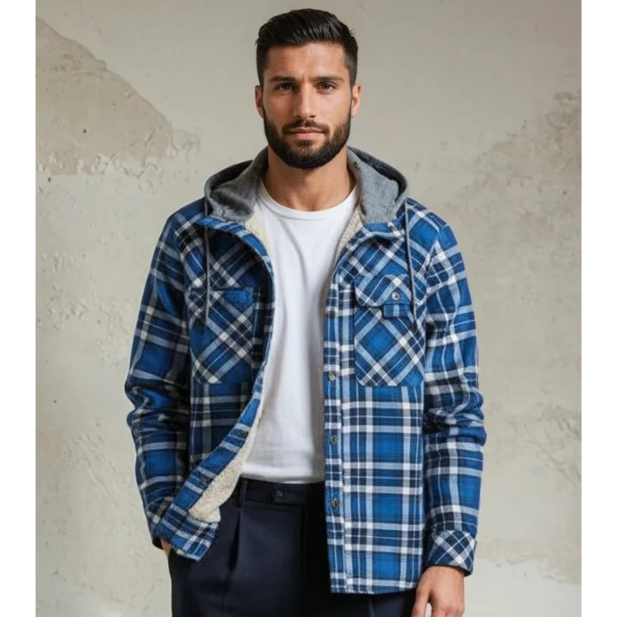 Ironhide Hooded Flannel Jacket