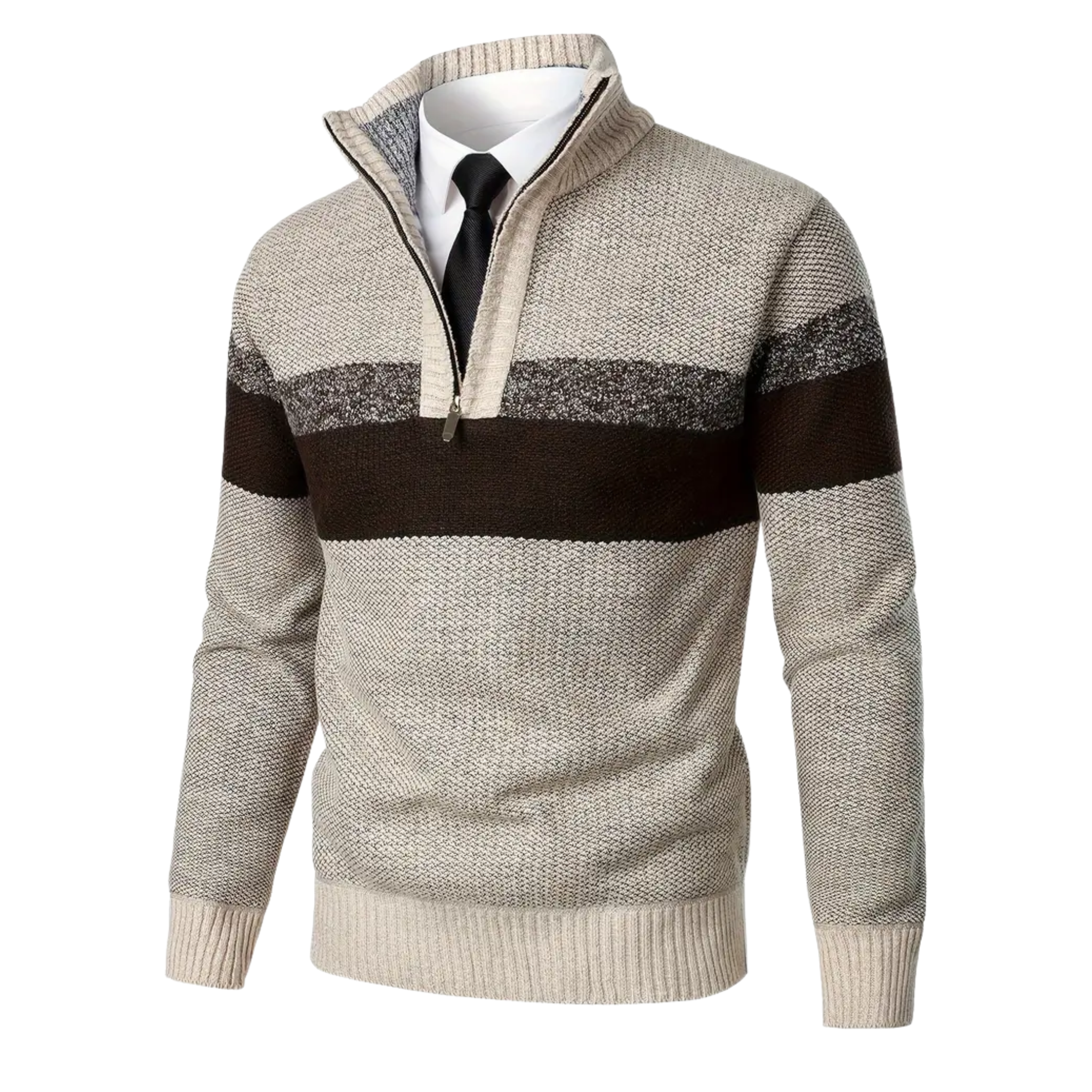 Ridgeway Quarter-Zip Sweater