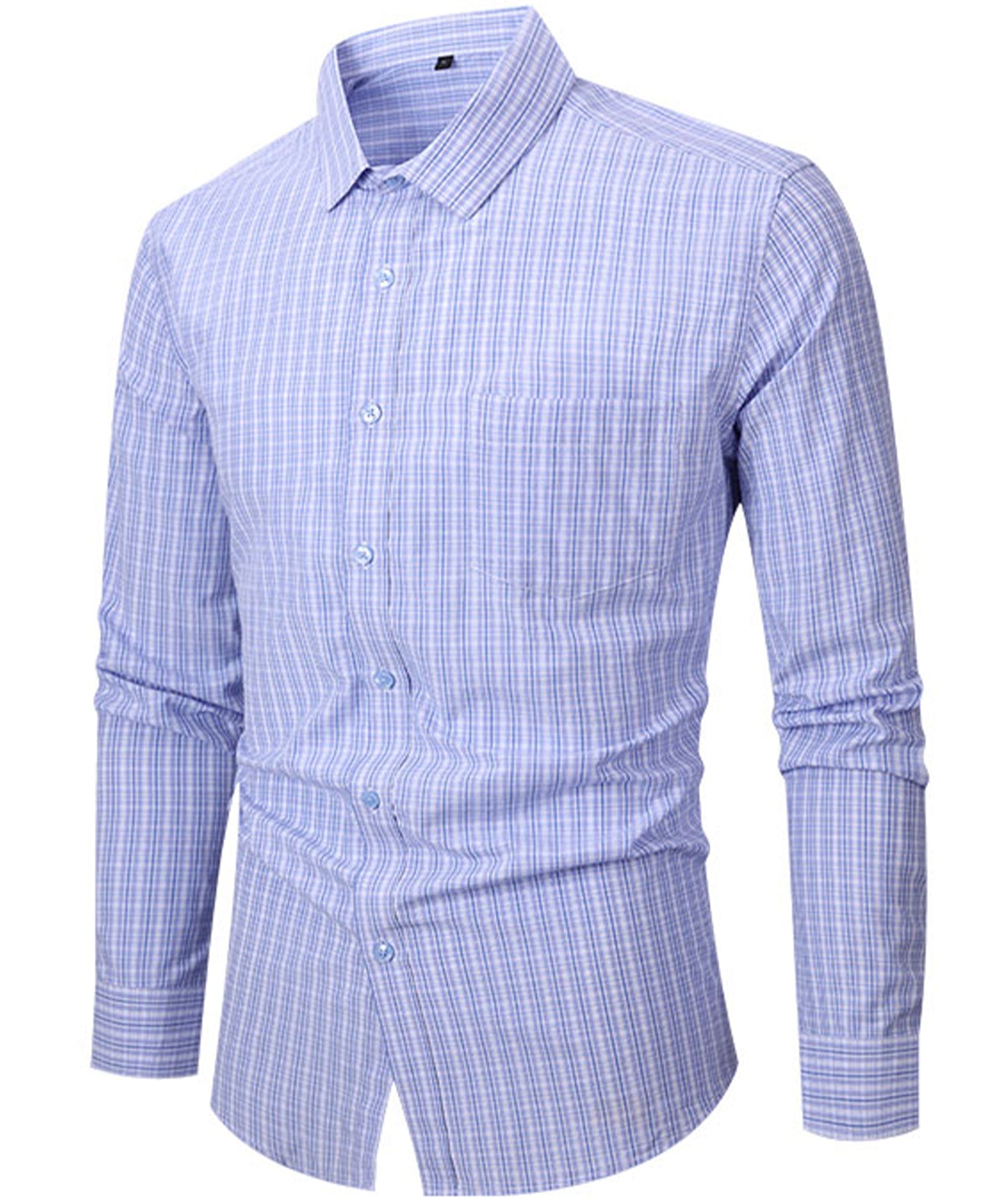 Luxe Plaid Button-Up Shirt