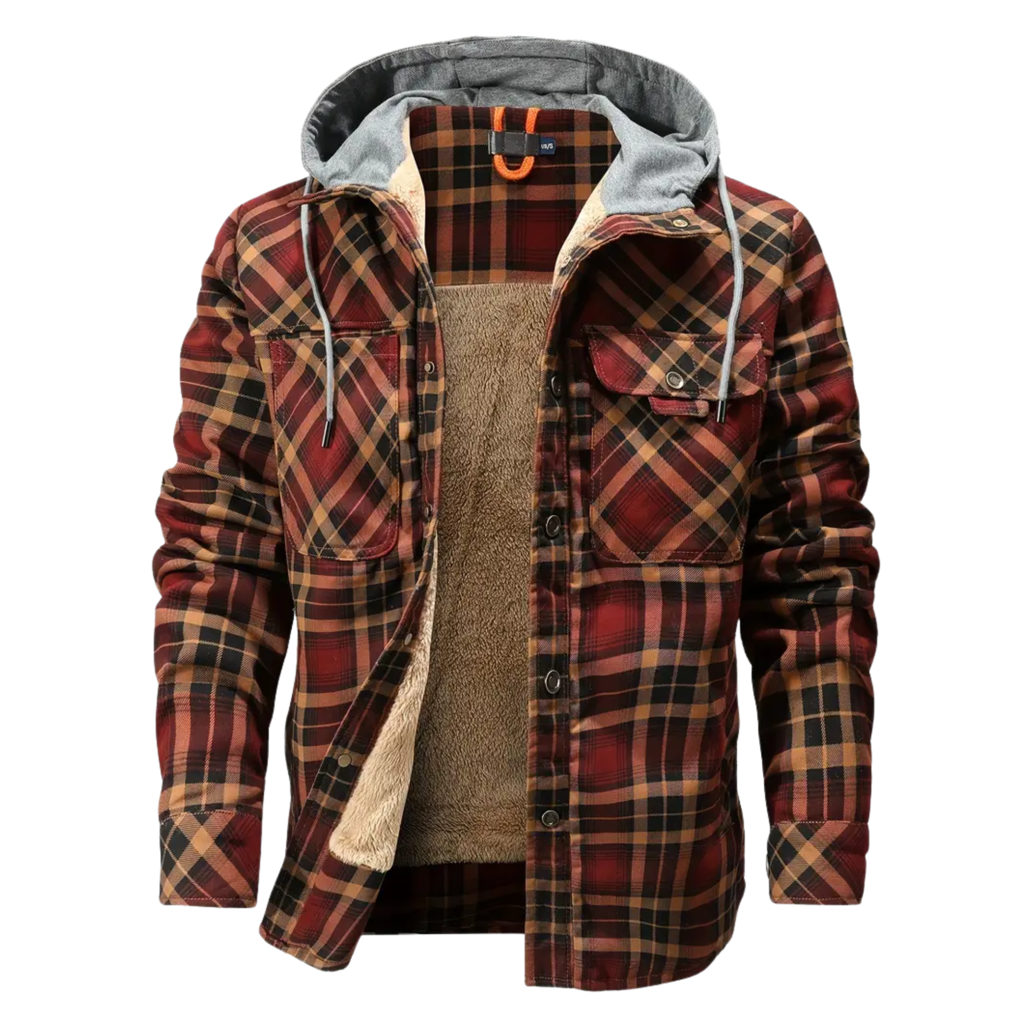 Ironwood Hooded Flannel Jacket