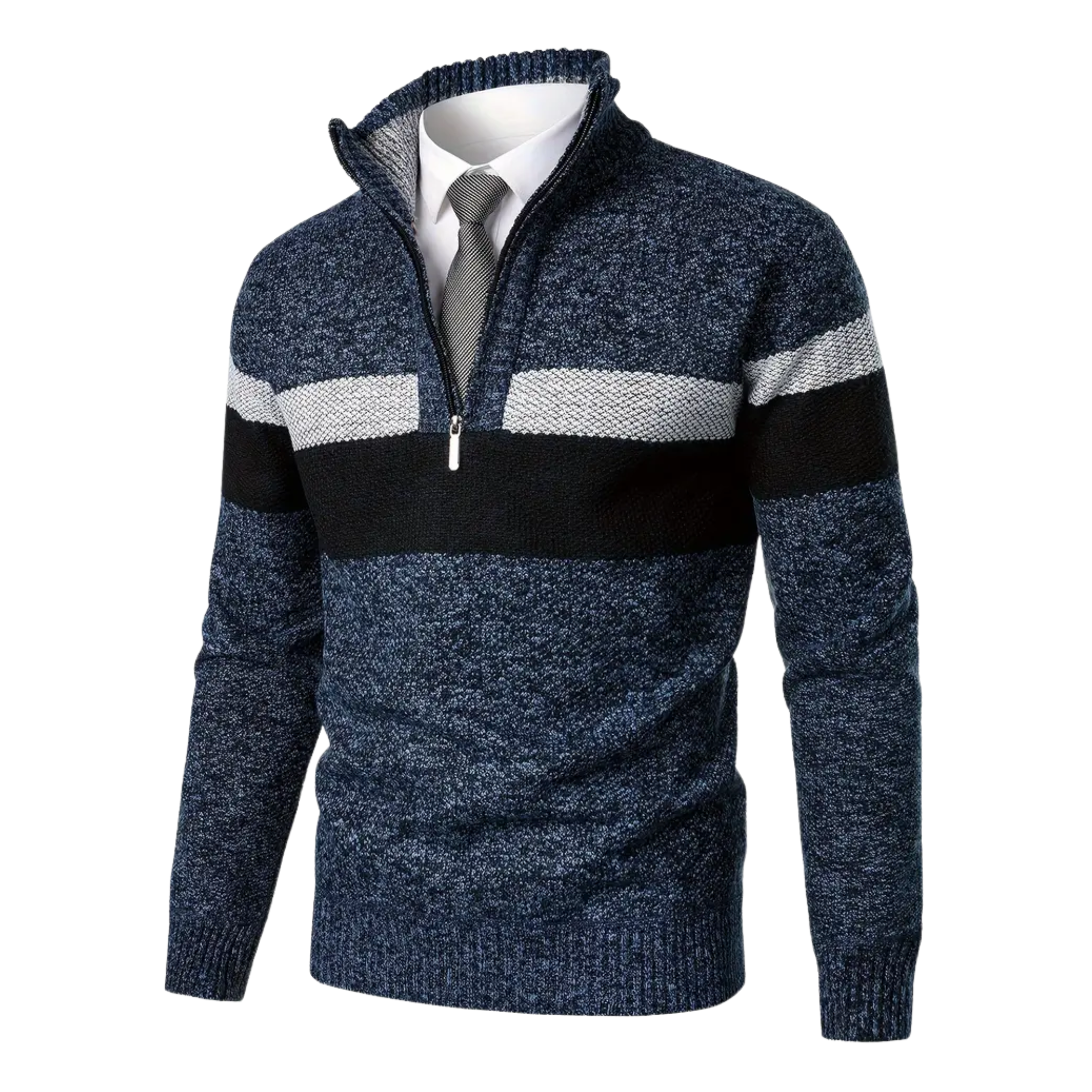 Ridgeway Quarter-Zip Sweater