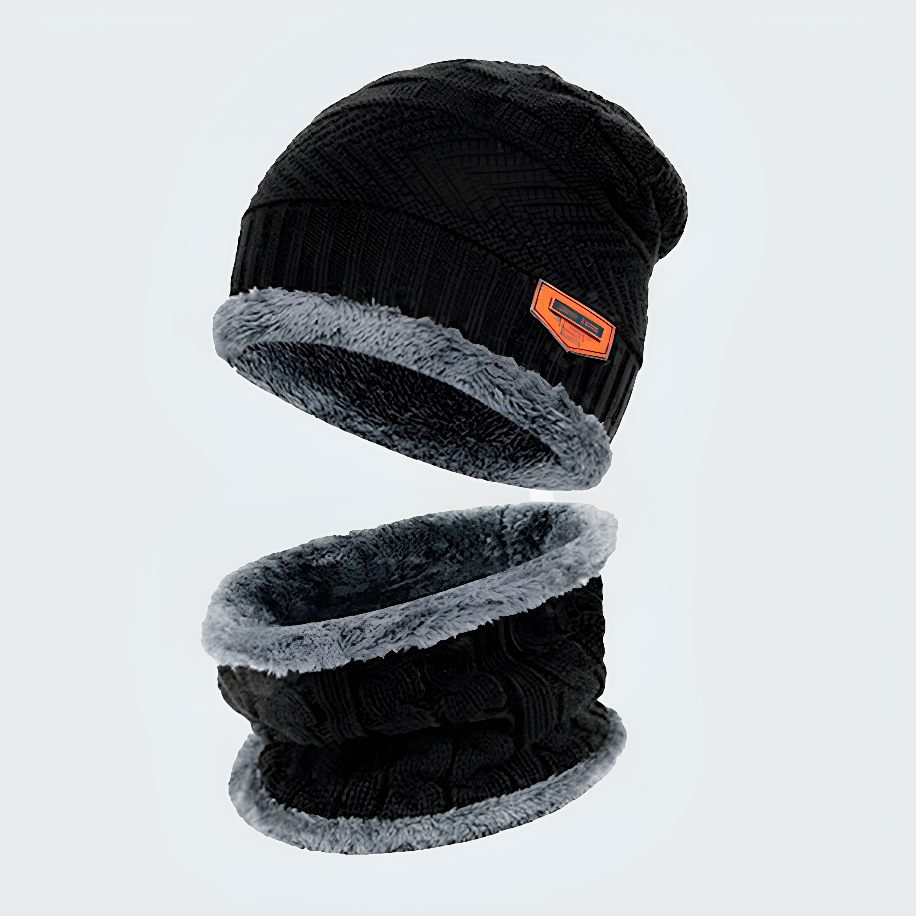 Alpine Shield Beanie & Neck Warmer Set
