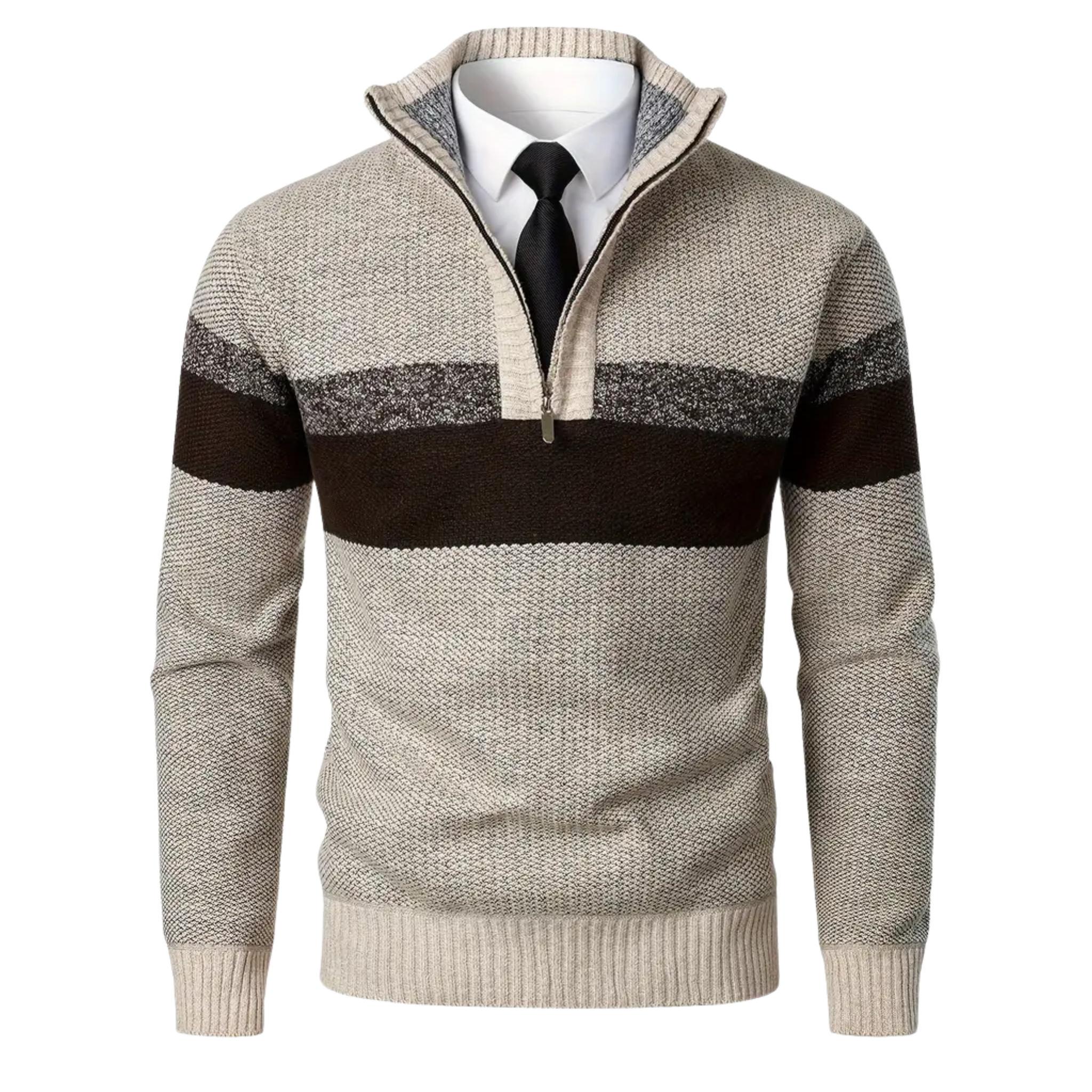 Ridgeway Quarter-Zip Sweater