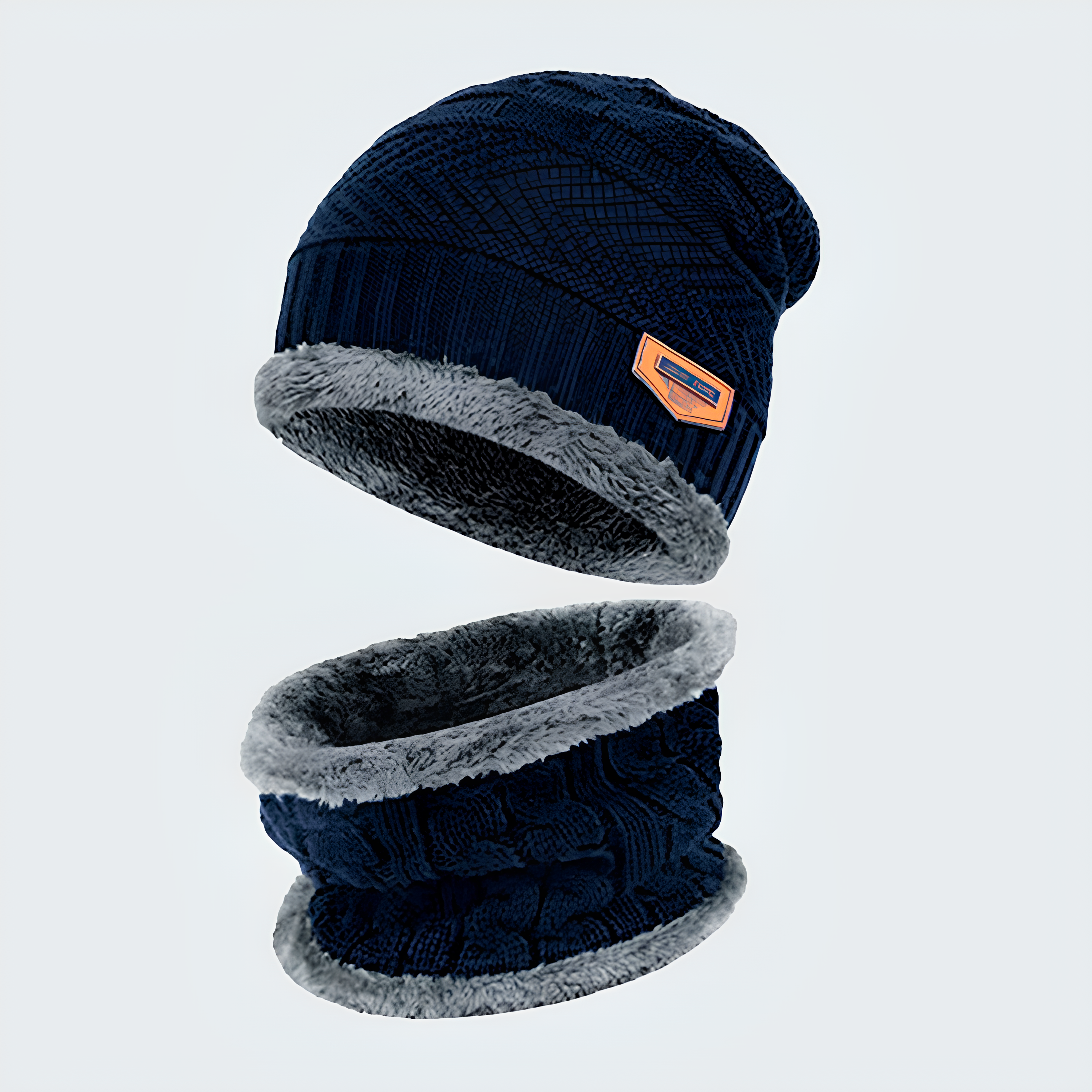 Alpine Shield Beanie & Neck Warmer Set