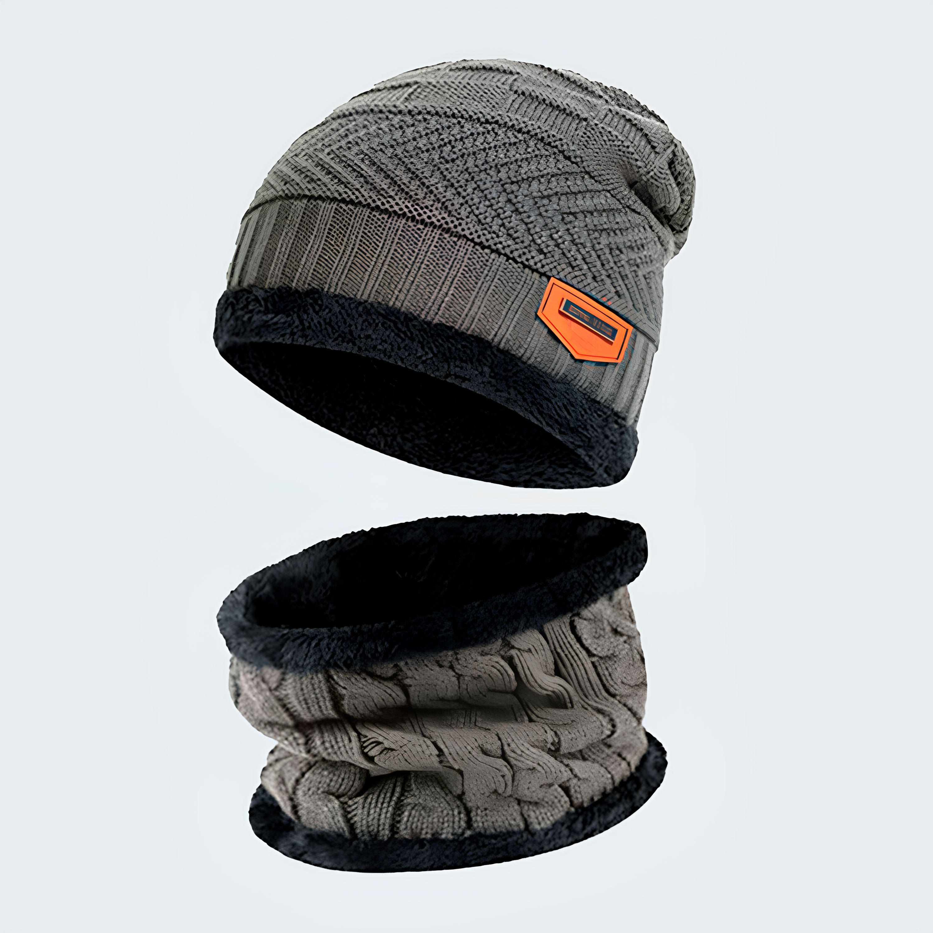 Alpine Shield Beanie & Neck Warmer Set