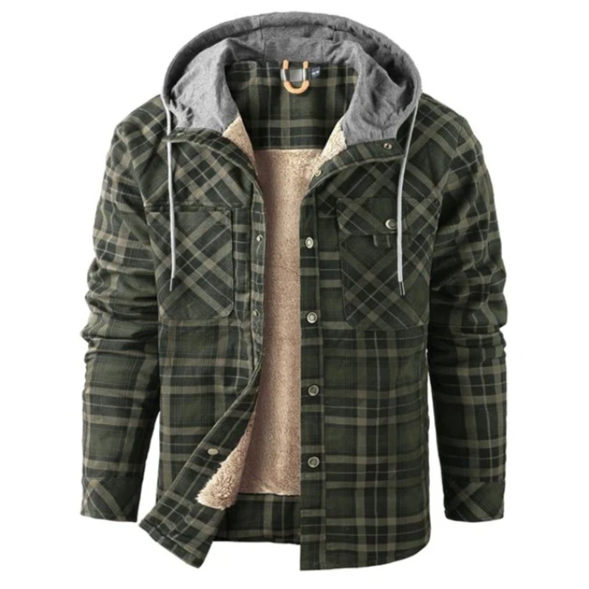 Ironhide Hooded Flannel Jacket