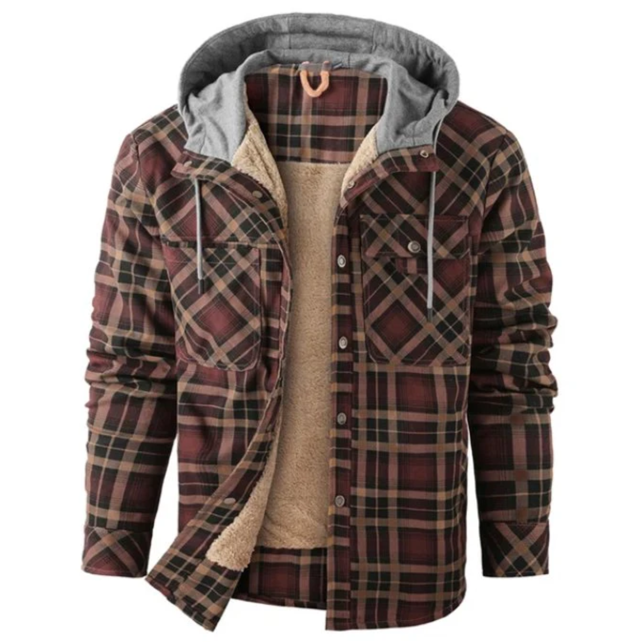 Ironhide Hooded Flannel Jacket
