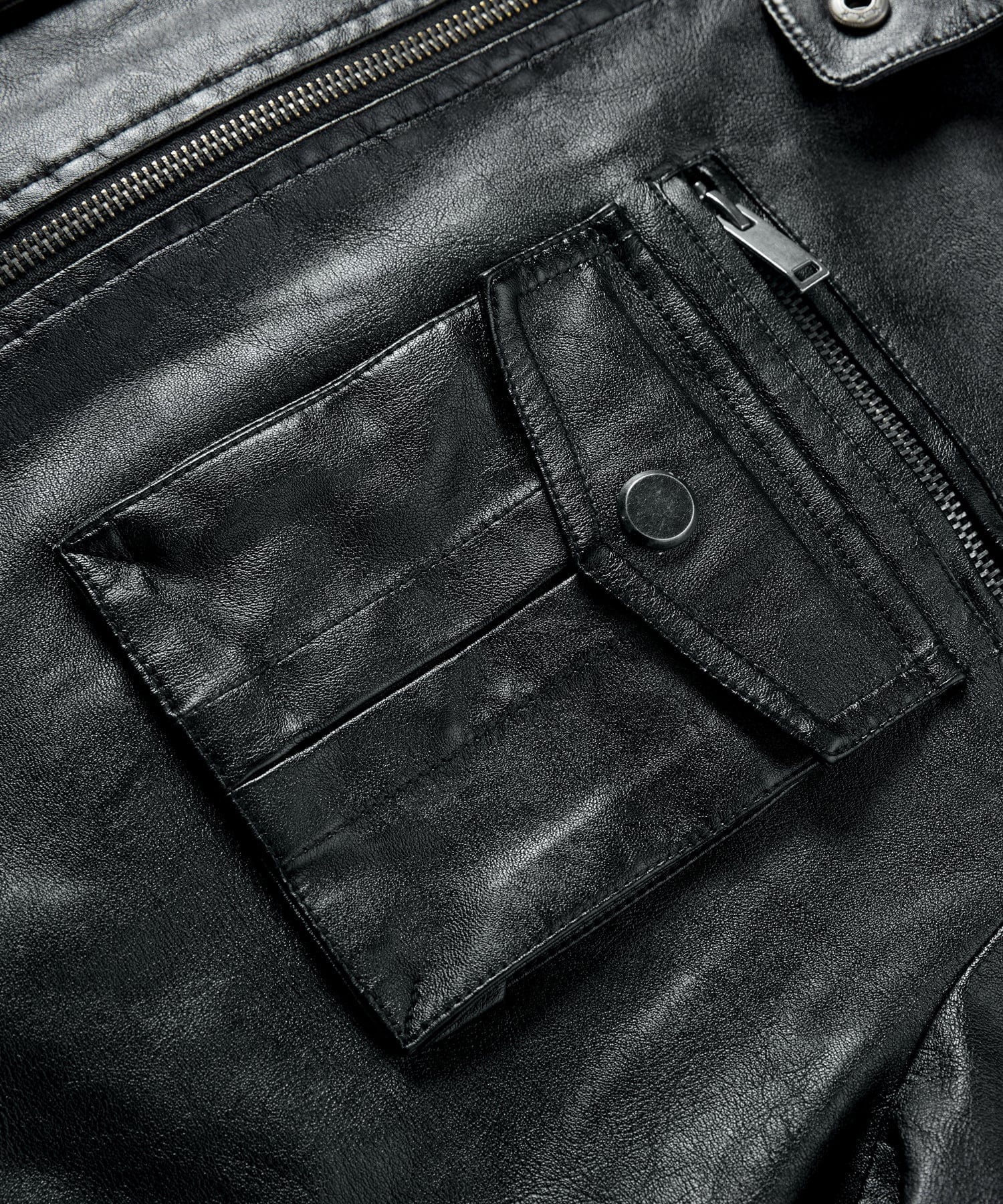 Outrider PU Leather Jacket