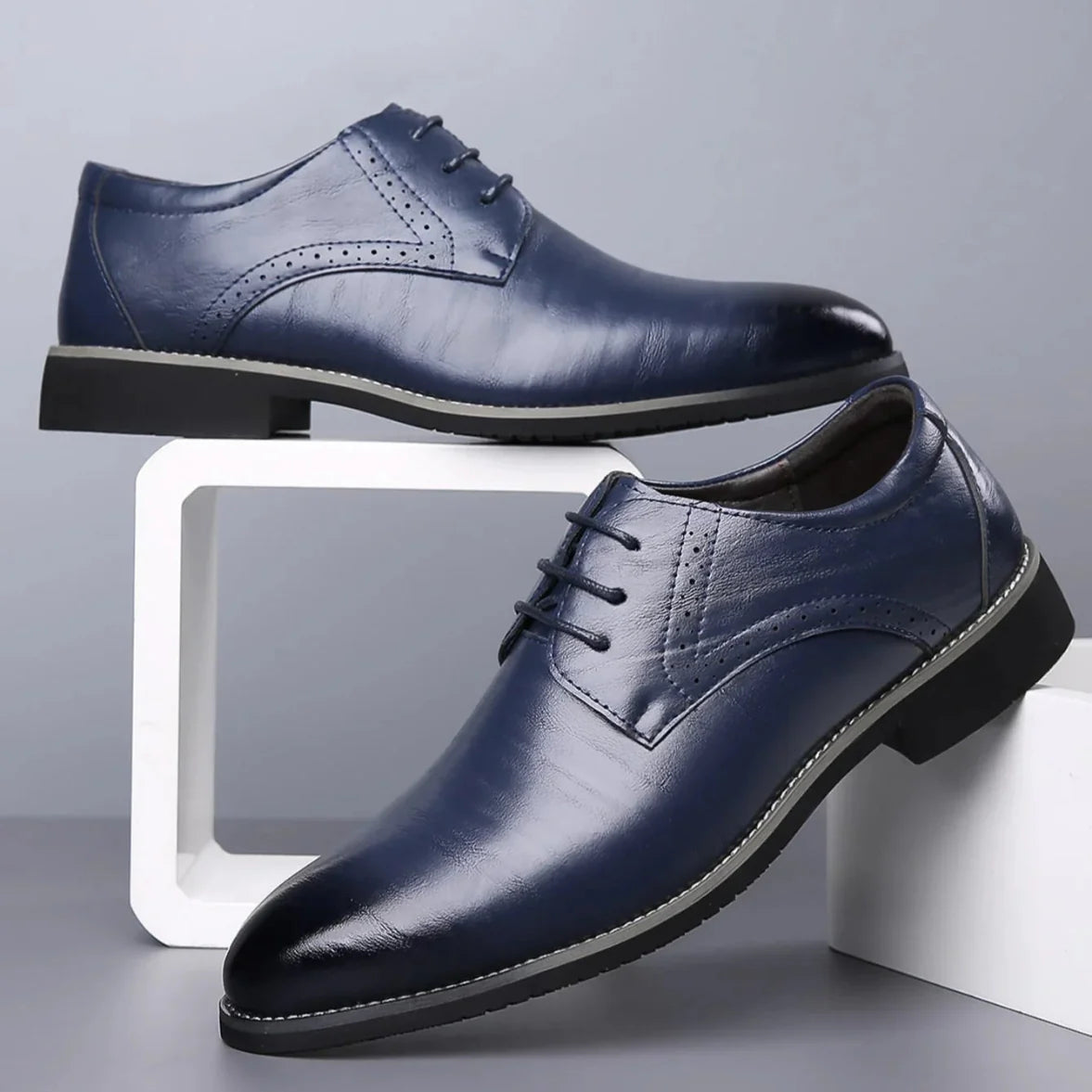Brogue Detail Oxford Shoes
