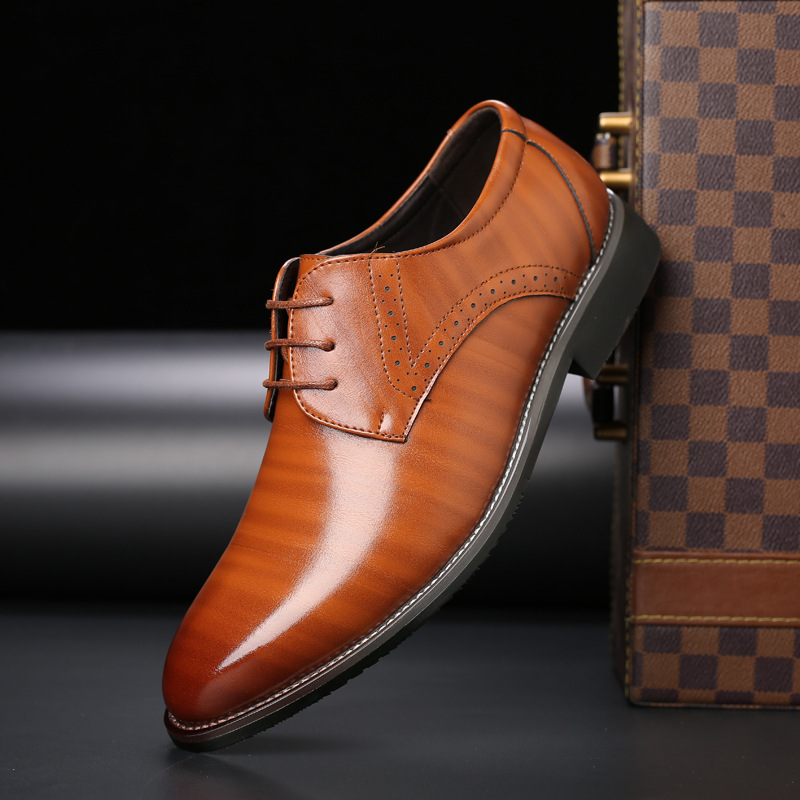 Brogue Detail Oxford Shoes