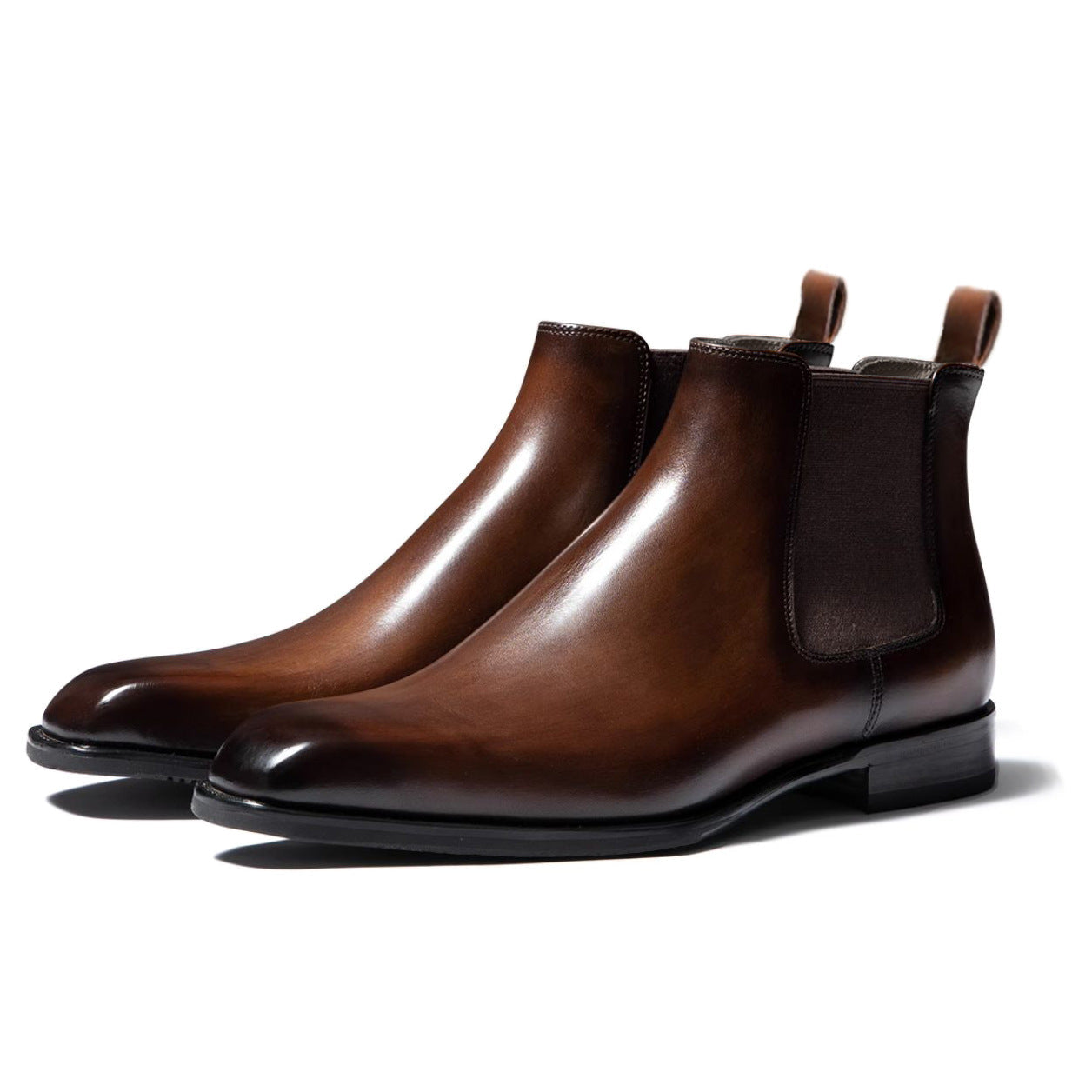 Almond Toe Chelsea Boots