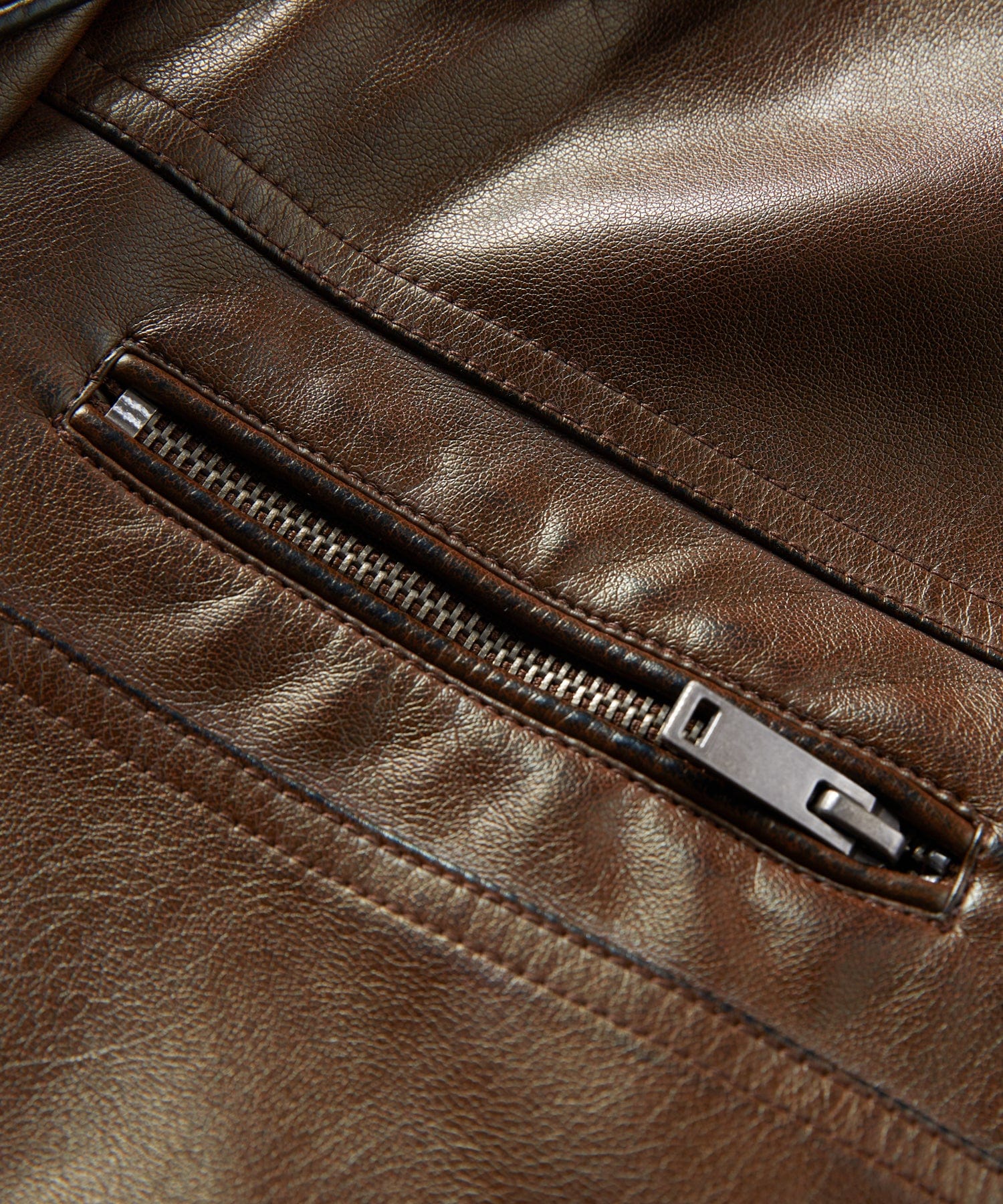 Bronson PU Leather Jacket