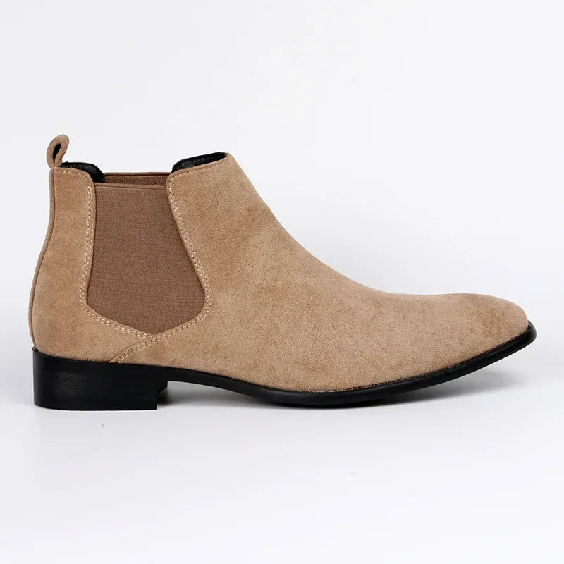 Elastic Panel Chelsea Boots