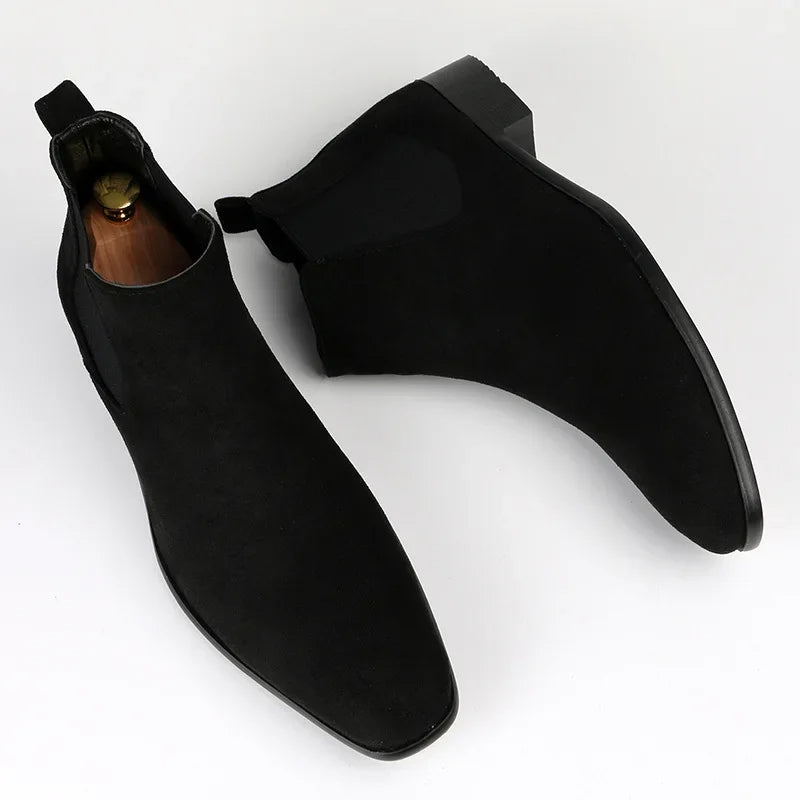 Elastic Panel Chelsea Boots