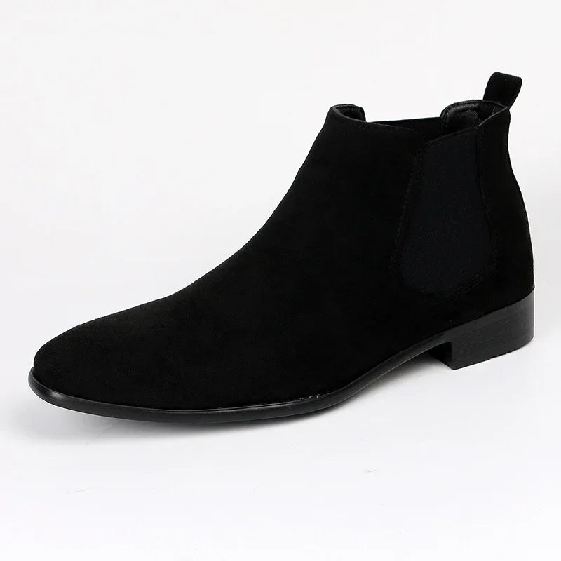 Elastic Panel Chelsea Boots