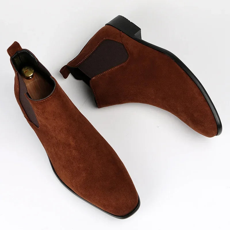 Elastic Panel Chelsea Boots