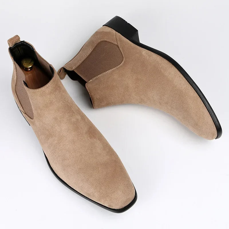 Elastic Panel Chelsea Boots