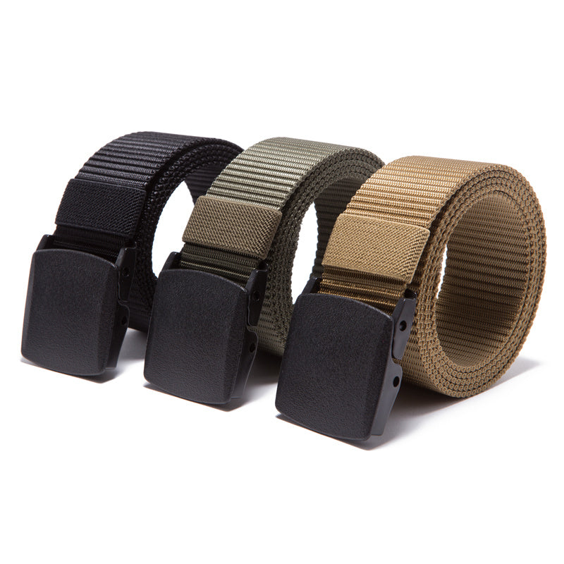 Heavy Duty Canvas Tactical Belt