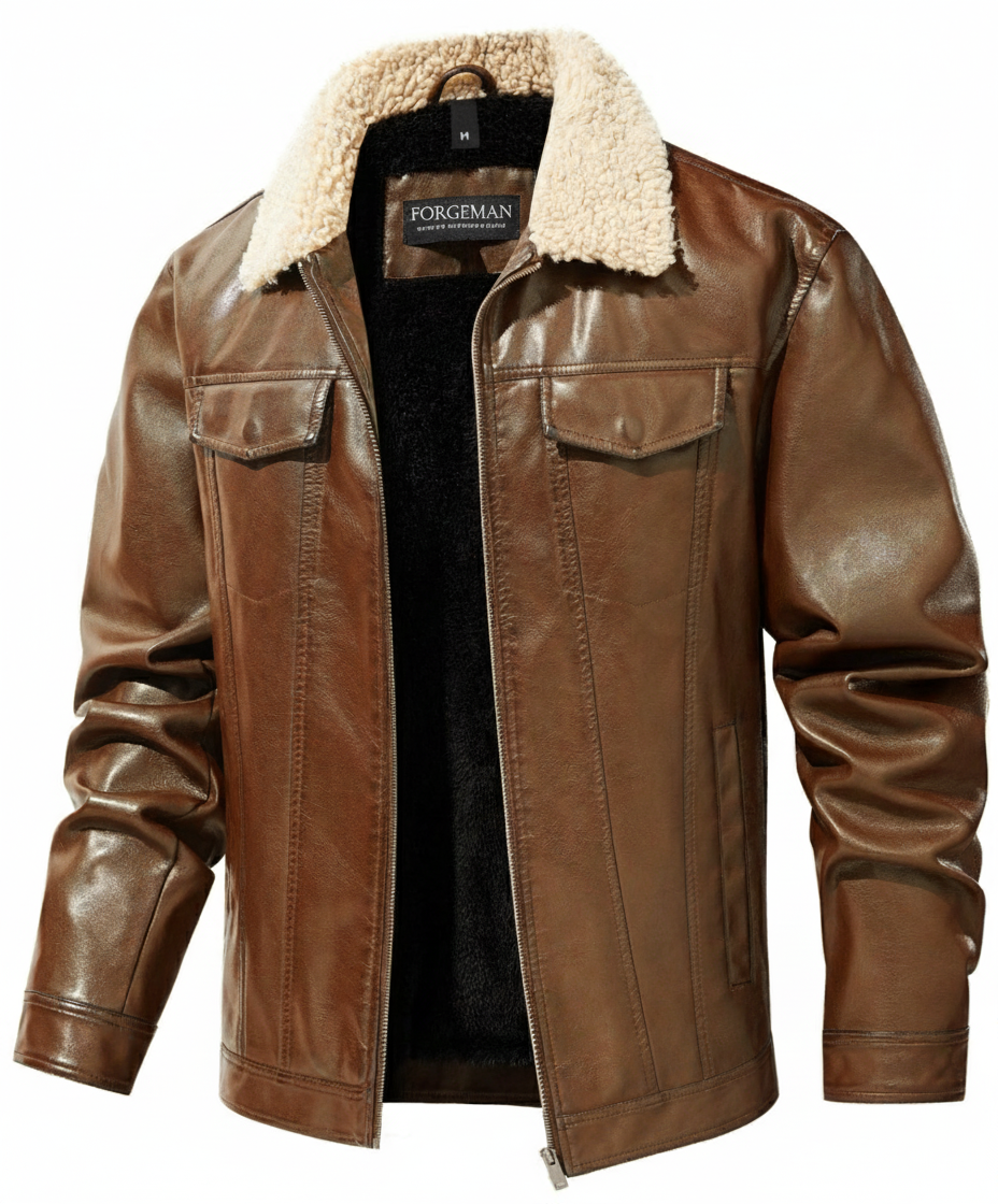 Timberline Aviator Leather Jacket