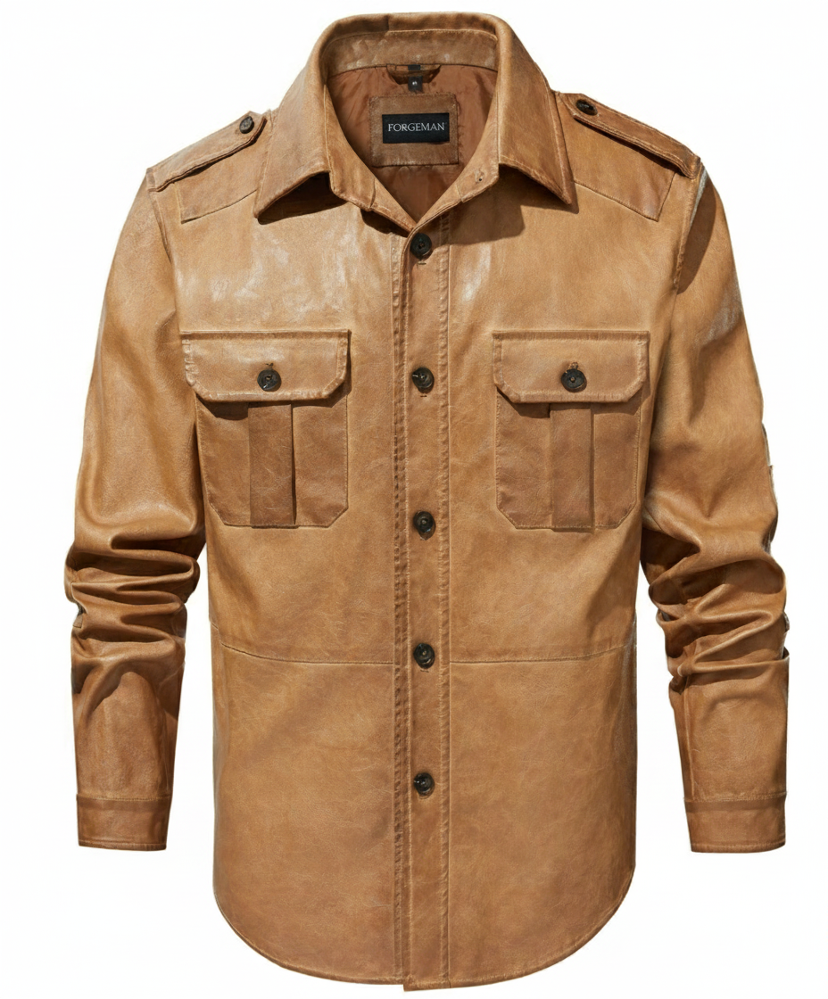 Pioneer PU Leather Jacket