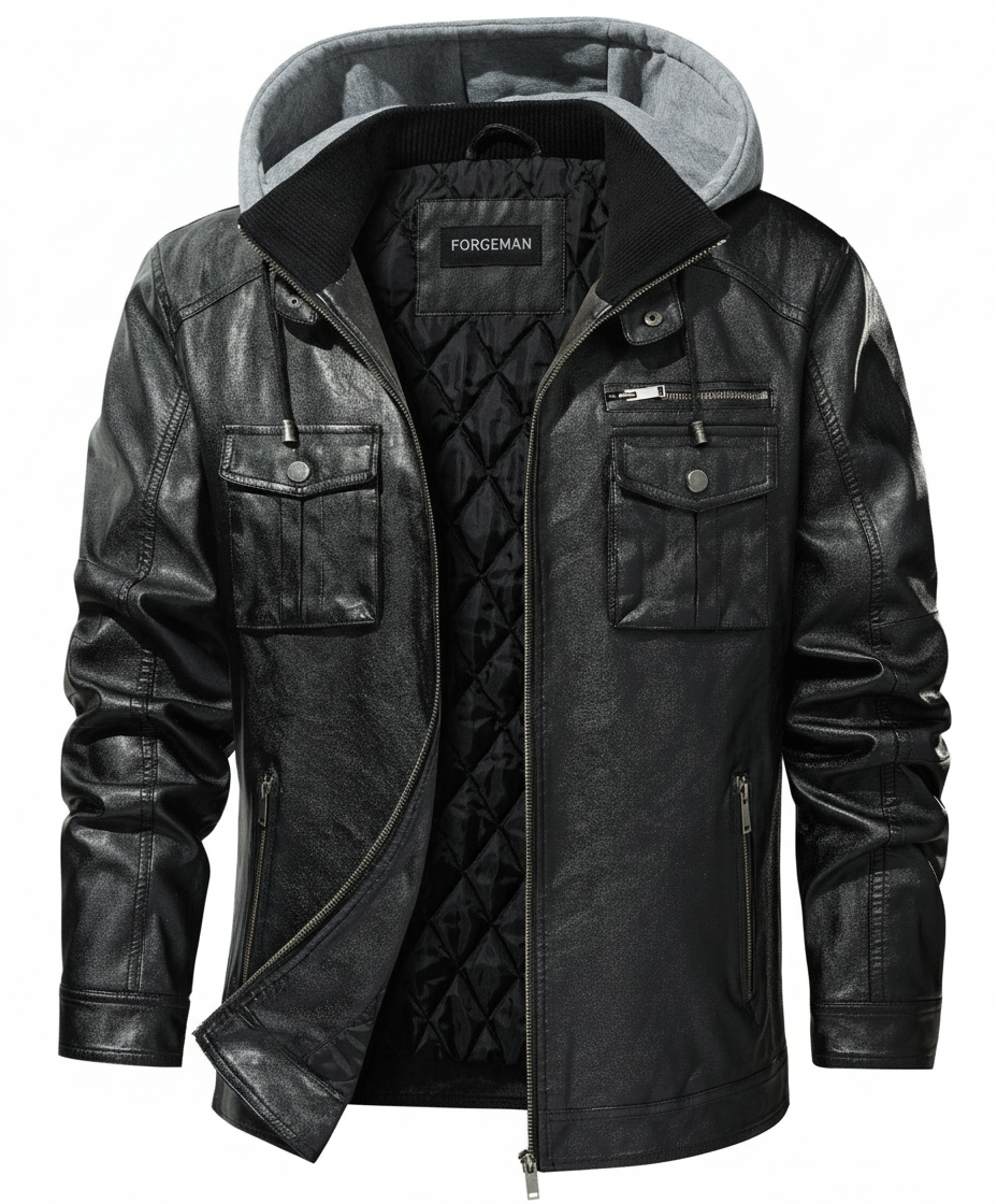 Outrider PU Leather Jacket