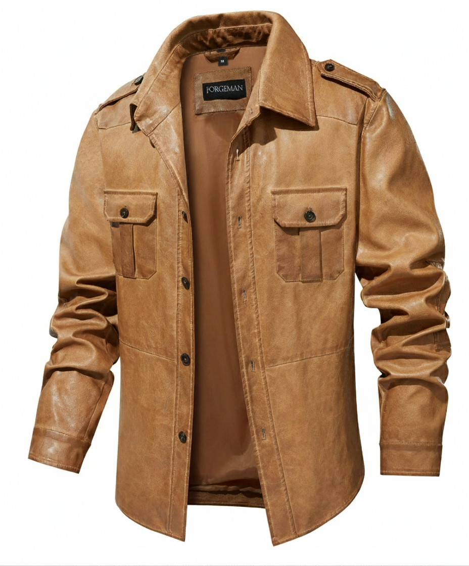 Pioneer PU Leather Jacket