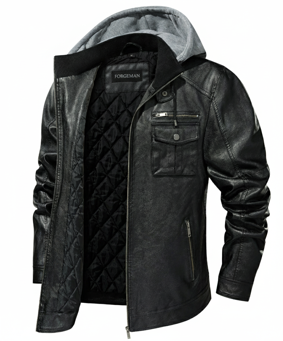 Outrider PU Leather Jacket