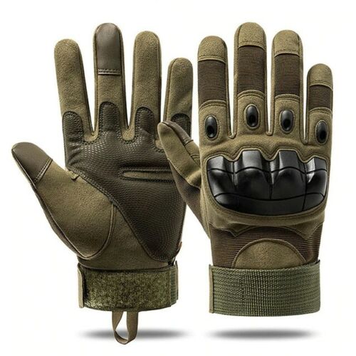 Tactical Hard Knuckle Gloves – Full Finger & Fingerless