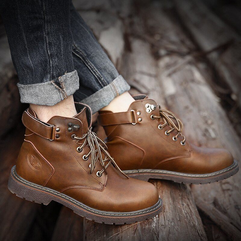 Forge Tide Leather Boots