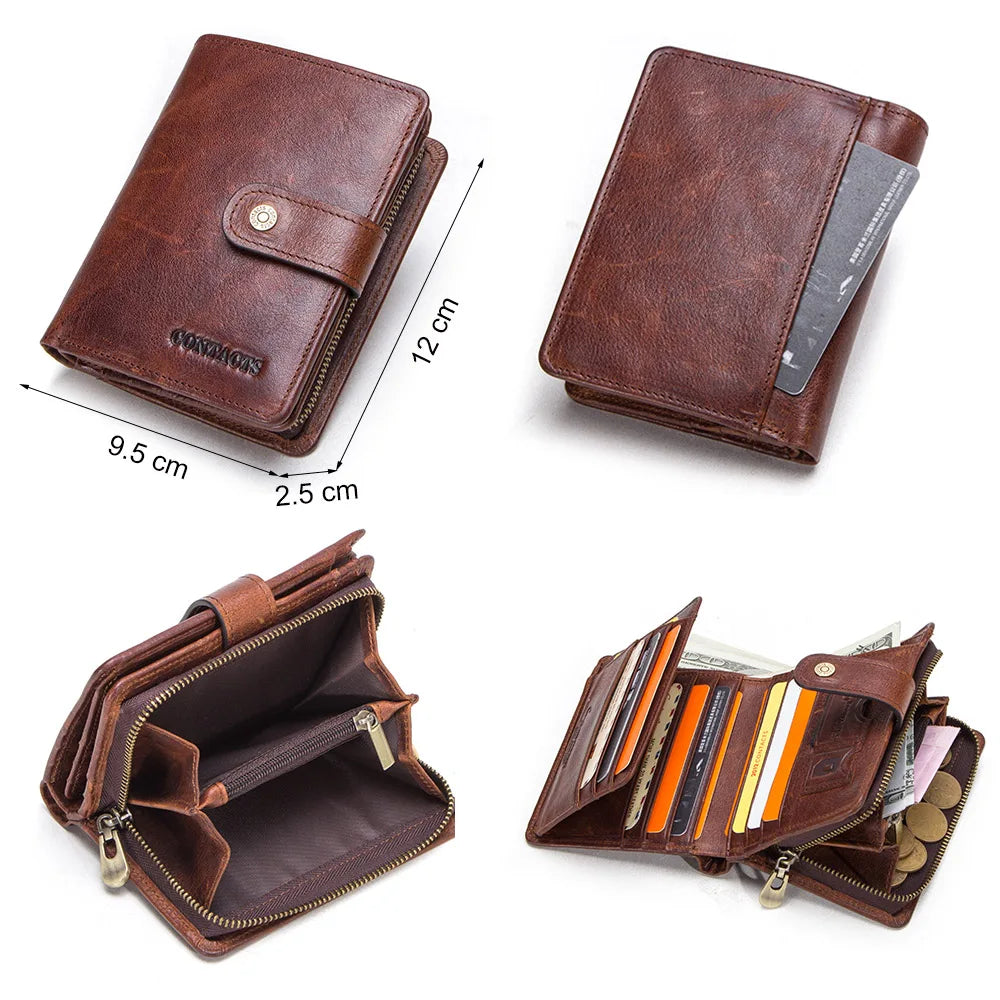 Forge Vintage RFID Leather Wallet