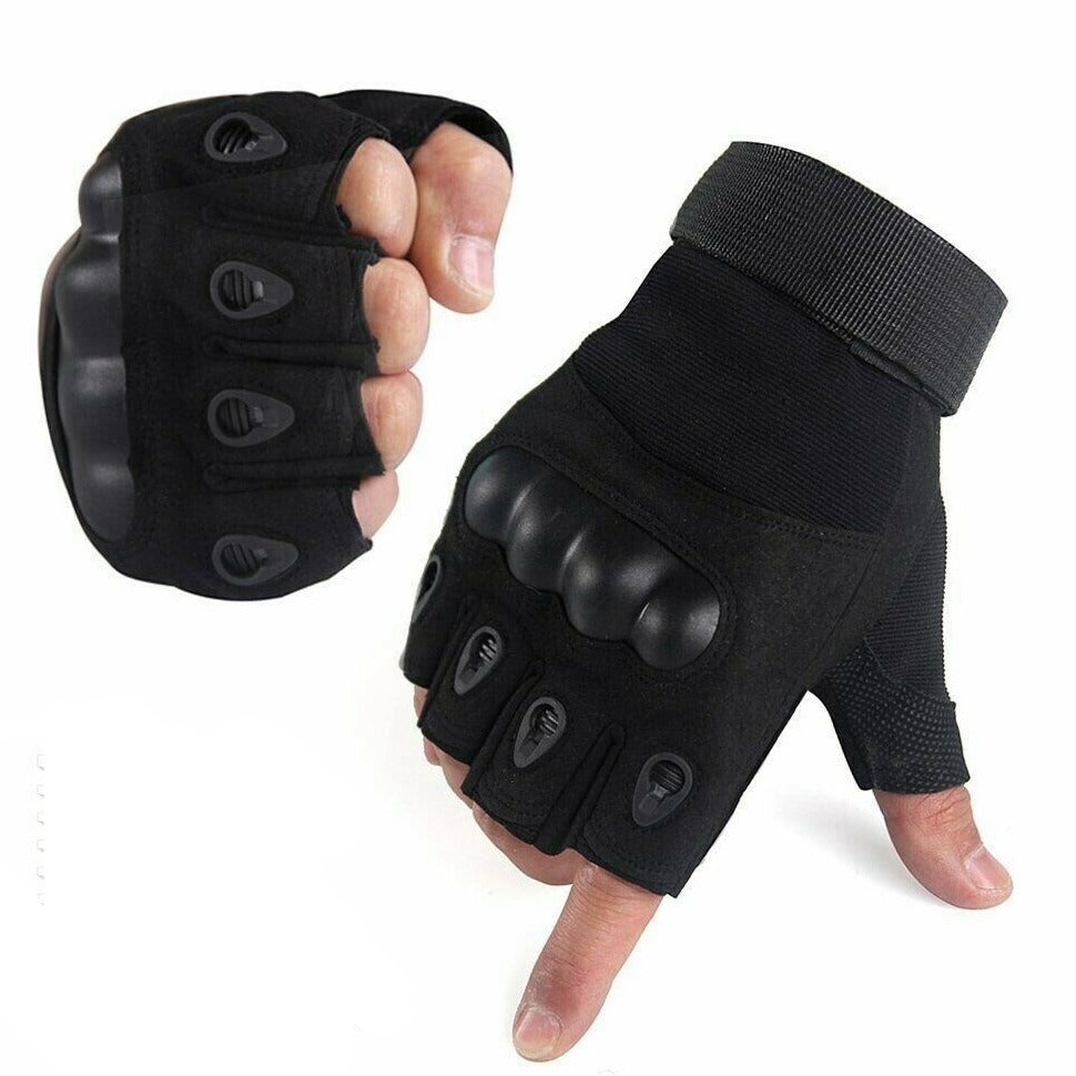 Tactical Hard Knuckle Gloves – Full Finger & Fingerless