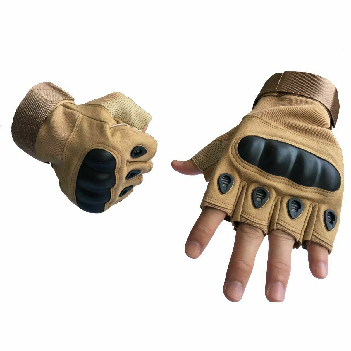 Tactical Hard Knuckle Gloves – Full Finger & Fingerless