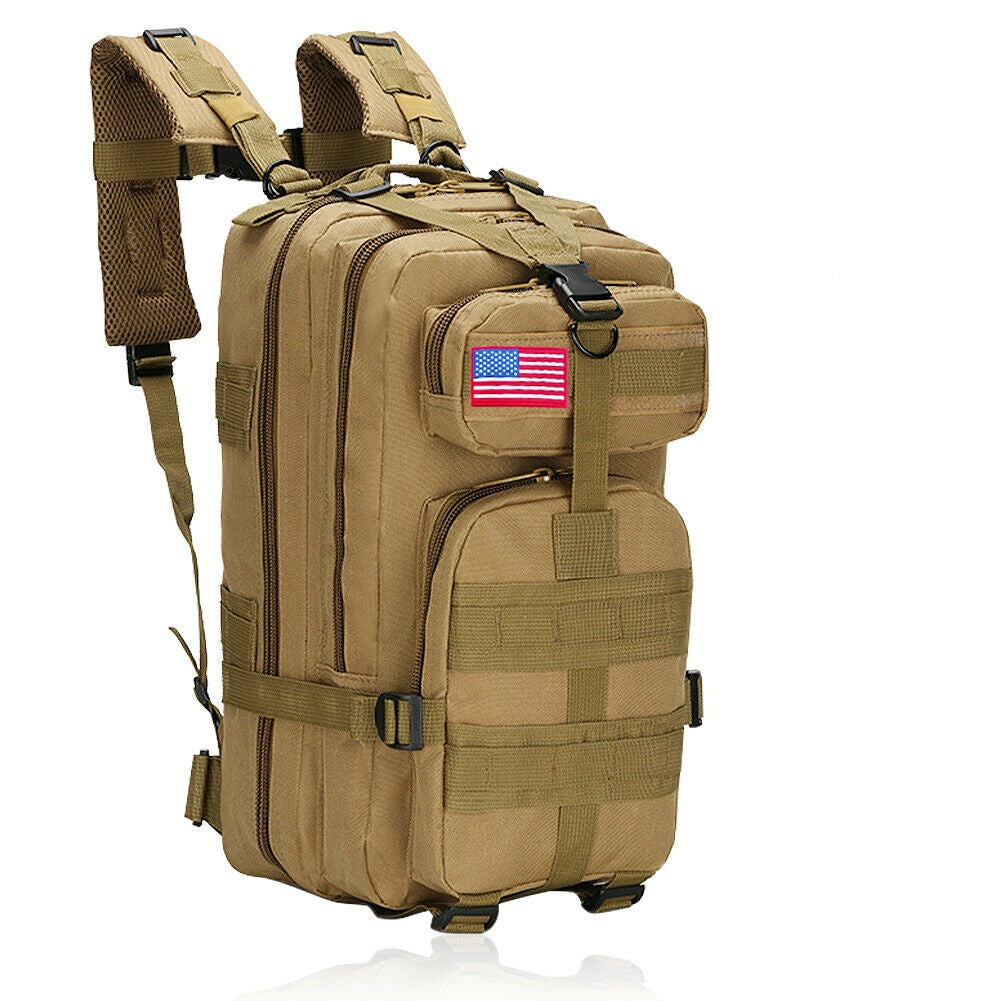 30L Tactical Waterproof Backpack – Outdoor Survival Rucksack