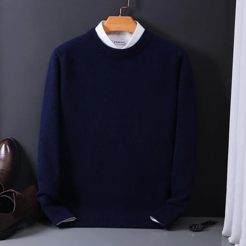 Ribbed Crewneck Sweater