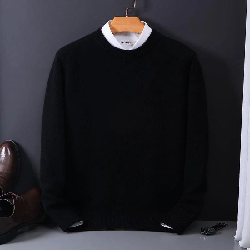 Ribbed Crewneck Sweater