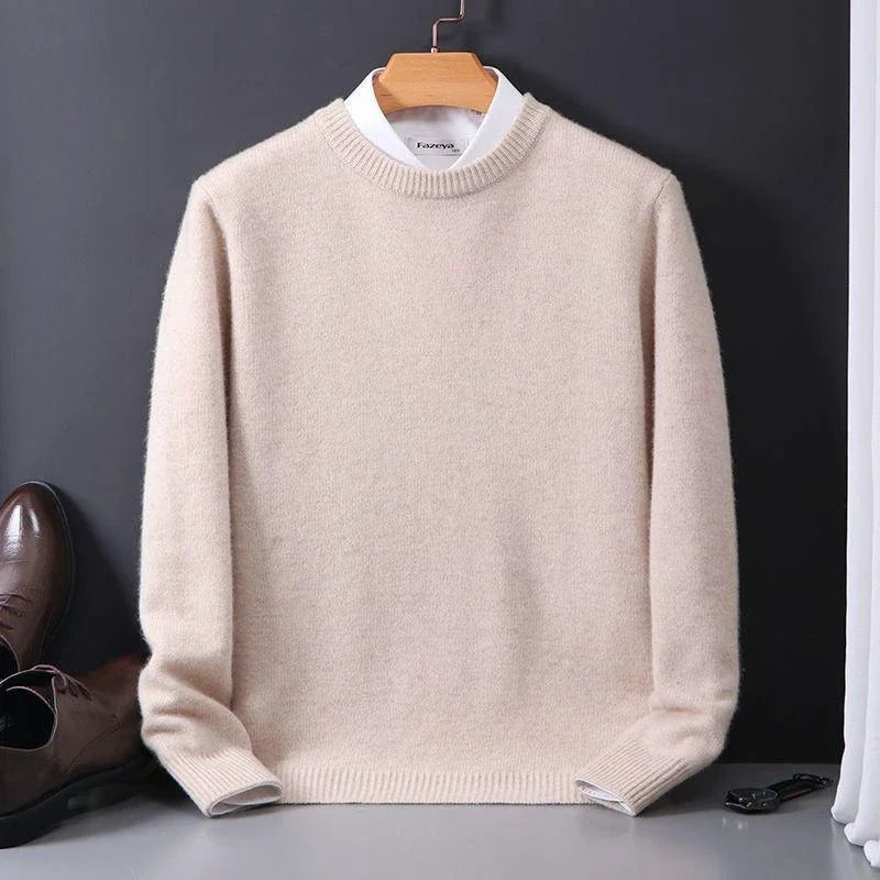 Ribbed Crewneck Sweater