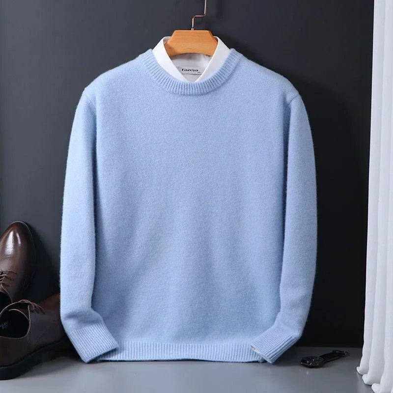 Ribbed Crewneck Sweater