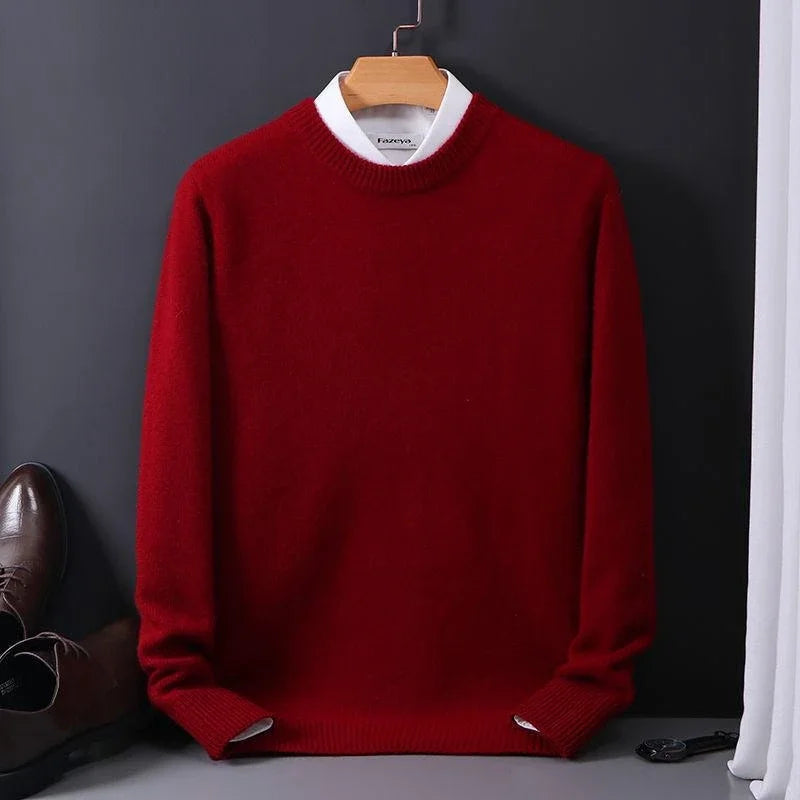 Ribbed Crewneck Sweater